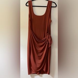 Express Faux Wrap Dress